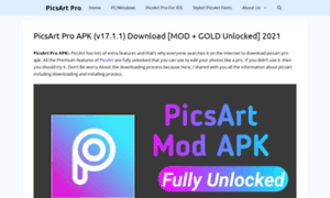 Picsartmodapk.pro thumbnail