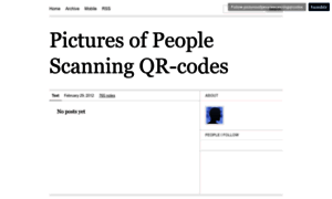 Picturesofpeoplescanningqrcodes.tumblr.com thumbnail