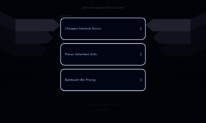 Pieces-auto-direct.com thumbnail
