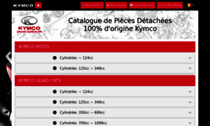 Pieces-kymco.be thumbnail
