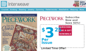 Pieceworkmagazine.secure-subscription-form.com thumbnail