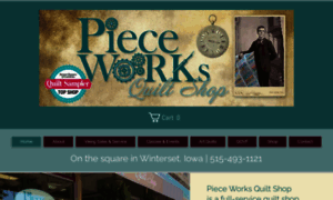 Pieceworksquiltshop.com thumbnail