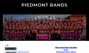 Piedmontbands.weebly.com thumbnail