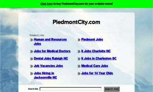 Piedmontcity.com thumbnail