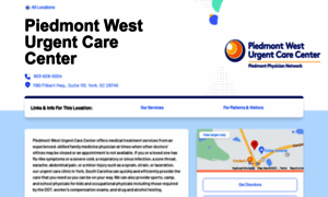 Piedmontwesturgentcare.com thumbnail