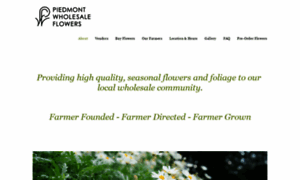 Piedmontwholesaleflowers.com thumbnail
