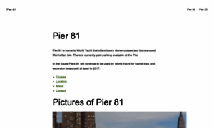 Pier81.com thumbnail