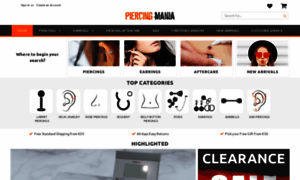 Piercingmania.com thumbnail