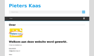 Pieters-kaas.nl thumbnail