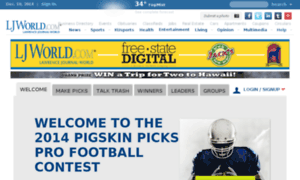 Pigskinpicks.ljworld.com thumbnail