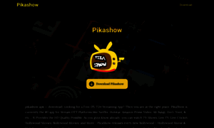 Pikashow.art thumbnail