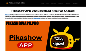 Pikashowapk.pro thumbnail