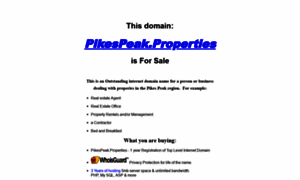 Pikespeak.properties thumbnail