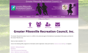 Pikesvillerec.org thumbnail