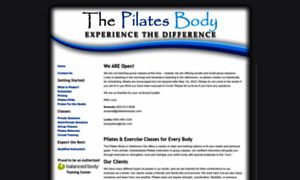 Pilatesbodyokc.com thumbnail