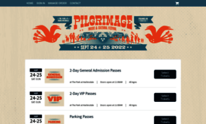 Pilgrimagefestival.frontgatetickets.com thumbnail