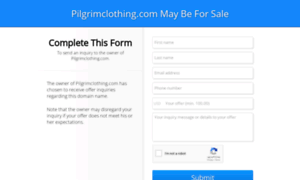 Pilgrimclothing.com thumbnail