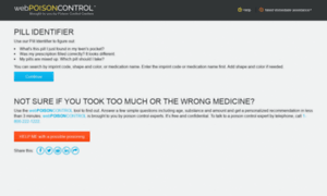 Pill-id.webpoisoncontrol.org thumbnail