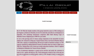 Pillai-group.com thumbnail
