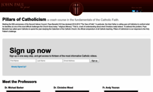 Pillarsofcatholicism.com thumbnail