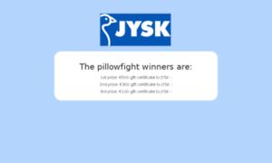 Pillowfight.jysk.com thumbnail