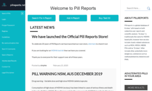 Pillreports.net thumbnail