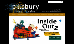 Pillsburyhousetheatre.org thumbnail