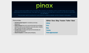 Pinaxproject.com thumbnail