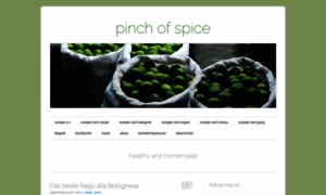 Pinch-of-spice.de thumbnail