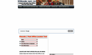 Pincode.net.in thumbnail