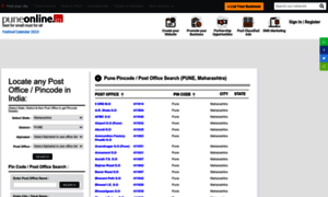 Pincode.puneonline.in thumbnail
