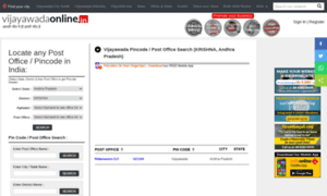 Pincode.vijayawadaonline.in thumbnail