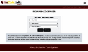 Pincodeindiafinder.in thumbnail