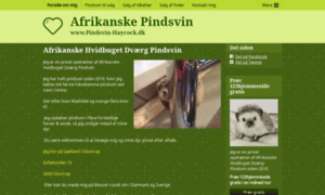 Pindsvin-haycock.dk thumbnail