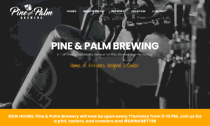 Pineandpalmbrewing.com thumbnail
