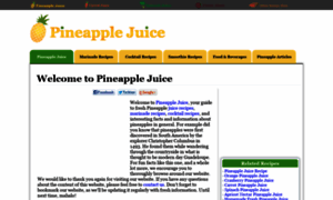 Pineapplejuice.com thumbnail