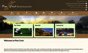 Pinecrestgolfclub.com thumbnail