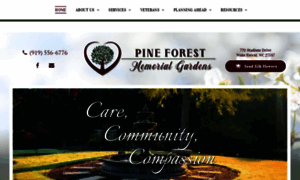 Pineforestmemorial.com thumbnail