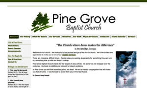 Pinegrove.info thumbnail
