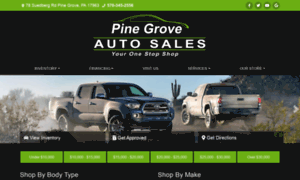 Pinegroveautosales.com thumbnail