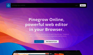 Pinegrow.online thumbnail