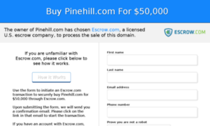 Pinehill.com thumbnail