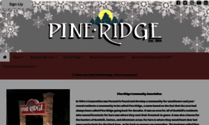 Pineridgecommunity.net thumbnail