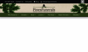 Pinesfunerals.com thumbnail