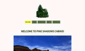 Pineshadowcabins.net thumbnail