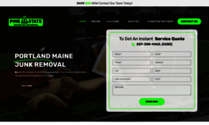 Pinestatehauling.com thumbnail