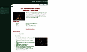 Pinestavern.com thumbnail