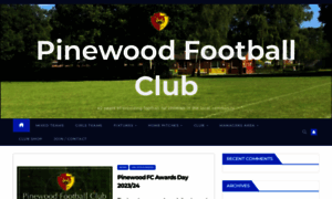 Pinewoodfootballclub.co.uk thumbnail