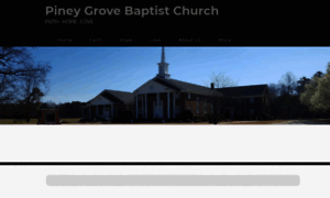 Pineygrovebaptistchurchnc.com thumbnail