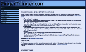 Pingerthinger.com thumbnail